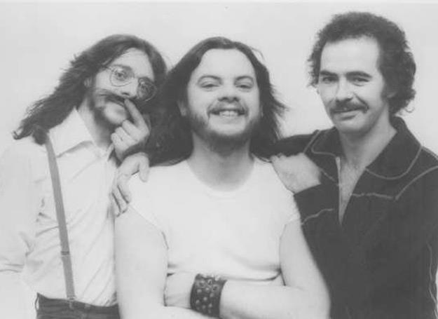 Budgie w latach 70.: Burke Shelley, Ray Phillips i Tony Bourge /