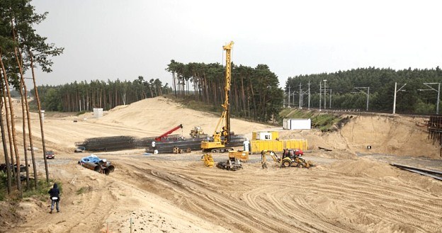 Budowa A1 Łódź - Toruń, stan sierpień 2011 / Fot: Adam Wysocki /East News