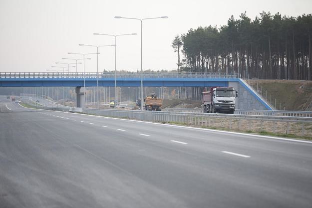 Budowa A1 na odcinku Czerniewice - Toruń. Odcinek ma być gotowy do końca roku / Fot: Adam Wysocki /East News