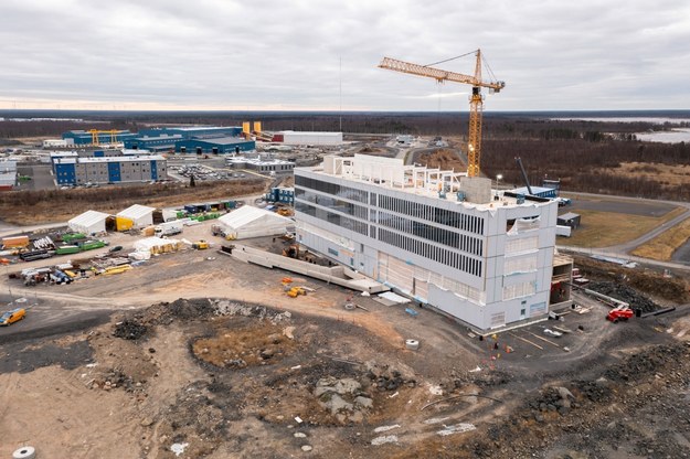 Budowa centrum administracyjnego przy elektrowni /Fennovoima HANDOUT /PAP/EPA