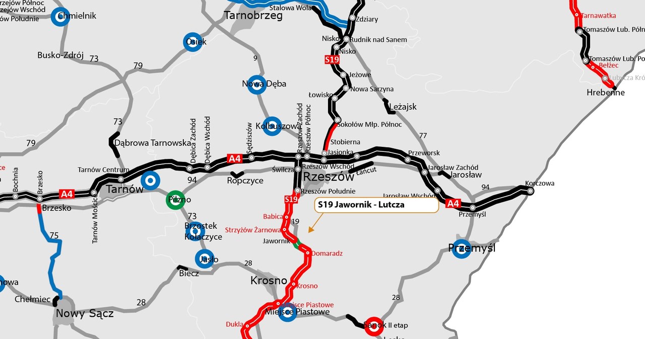 Budowa drogi S19 na Podkarpaciu /GDDKiA