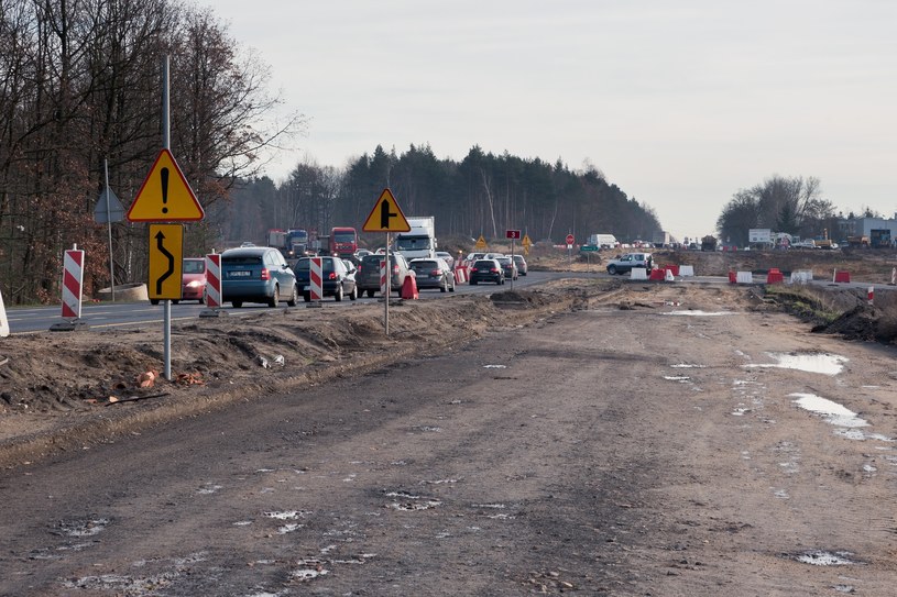 Budowa drogi S3 trwa również w południowej części /Piotr Dziurman /Reporter