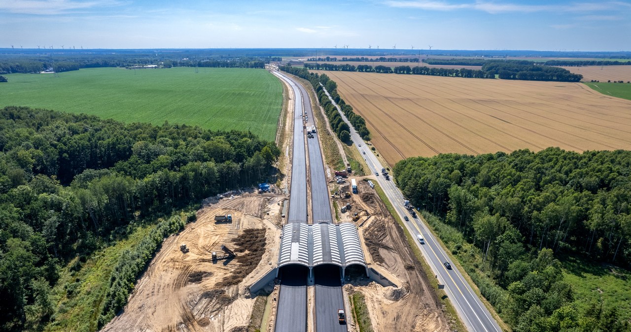 Budowa drogi S6 Sławno-Słupsk. /GDDKiA/ GDDKiA /materiały prasowe