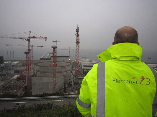 Budowa elektrowni atomowej we Flamanville w Normandii /Ulrike Koltermann    /PAP/EPA