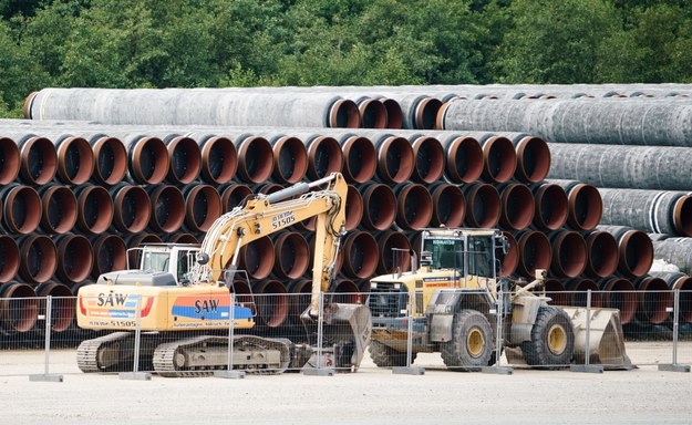 Budowa gazociągu Nord Stream 2 w Niemczech /Clemens Bilan /PAP/EPA