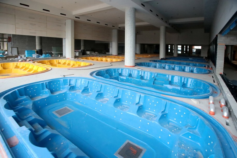 Budowa hotelu w 2021 roku /ANDRZEJ SZKOCKI/POLSKA PRESS/Polska Press/East News /East News