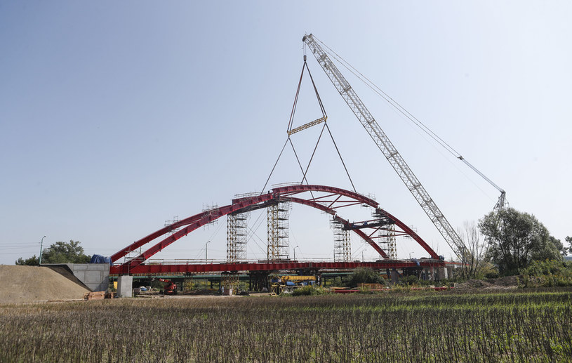 Budowa mostu na Wisłoce w Straszęcinie /Krzysztof Kapica/Polska Press /Getty Images