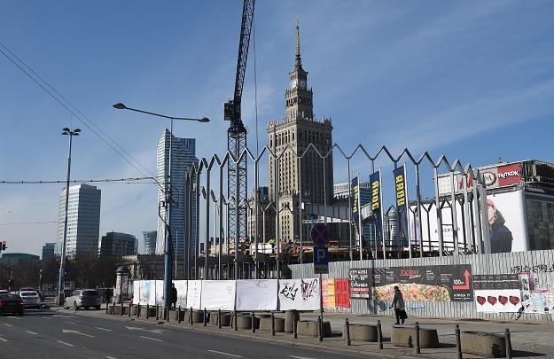 Budowa Nowej Rotundy w Warszawie /PAP