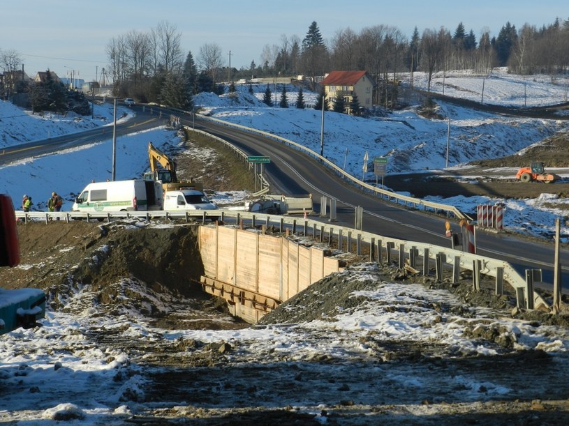 Budowa odcinka S7 w Skomielnej-Białej /Informacja prasowa