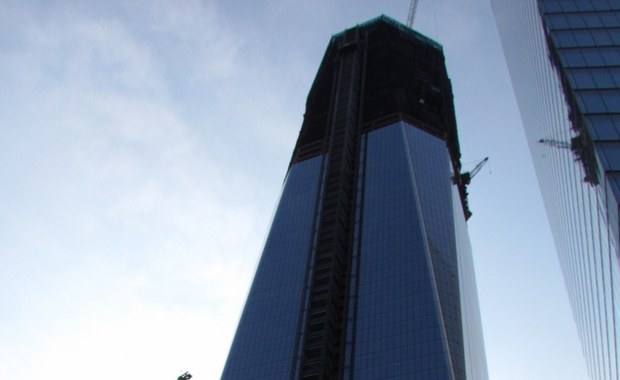 Budowa One World Trade Center w Strefie Zero