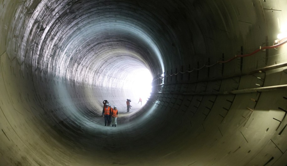 Budowa podziemnego połączenia kolejowego Łódź Fabryczna - Łódź Kaliska /Wojciech Olkusnik /East News