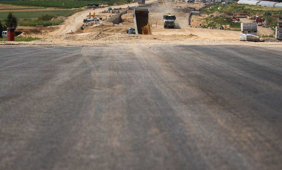 Budowa Północnej Obwodnicy Krakowa /	Łukasz Gągulski /PAP