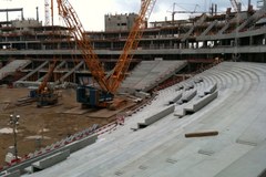 Budowa Stadionu Narodowego w Warszawie z poślizgiem