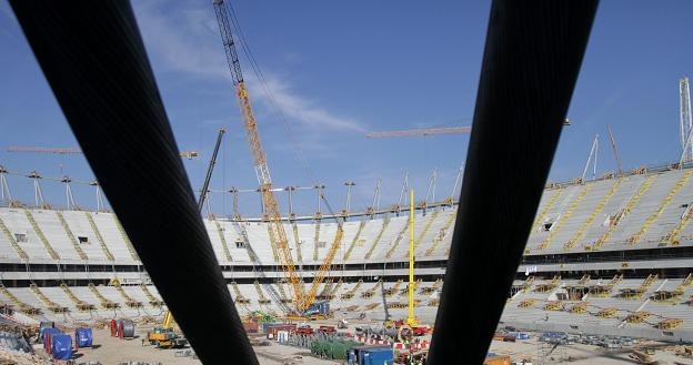 Budowa Stadionu Narodowego w Warszawie /PAP