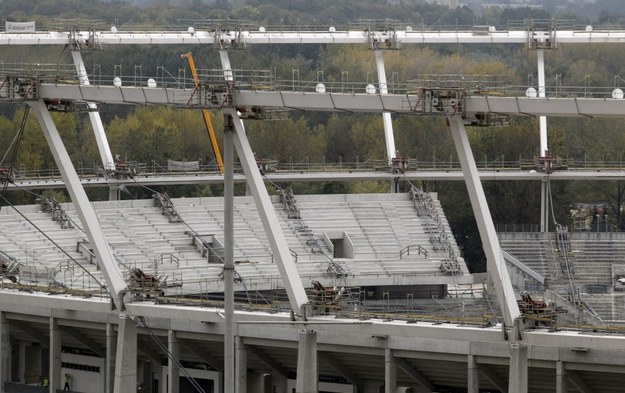 Budowa Stadionu Śląskiego utknęła w martwym punkcie /Andrzej Grygiel /PAP