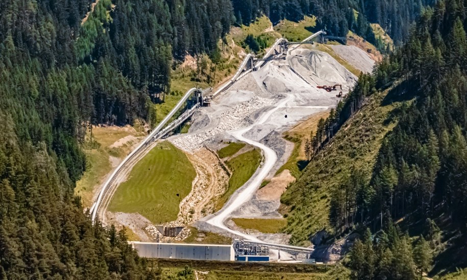 Budowa Tunel Brenner /Shutterstock