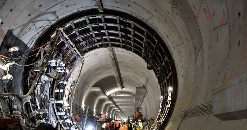 Budowa tunelu pod Świną. Fot. Urząd Miasta Świnoujście /