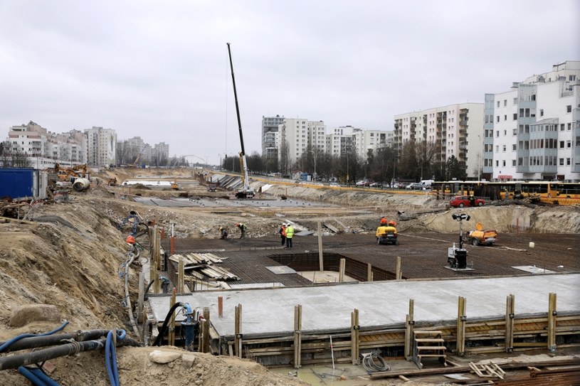 Budowa tunelu Poludniowej Obodnicy Warszawy /Piotr Molecki /East News
