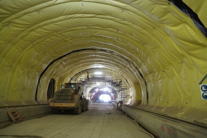Budowa tunelu TS-26 w ciągu drogi ekspresowej S3 /Paweł Rygas /INTERIA.PL