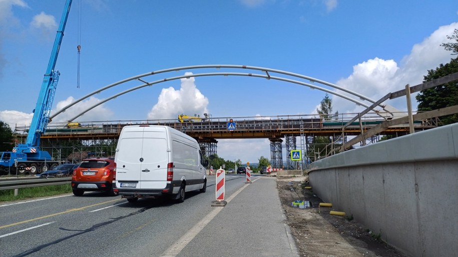 Budowa węzła drogowego /