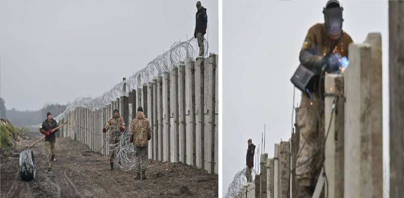 Budowa zapory na granicy Ukrainy z Białorusią /Telegram/Kyryło Tymoszenko /