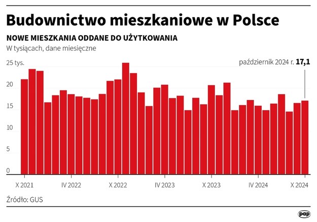 Housing construction in Poland /Michał Czernek /PAP