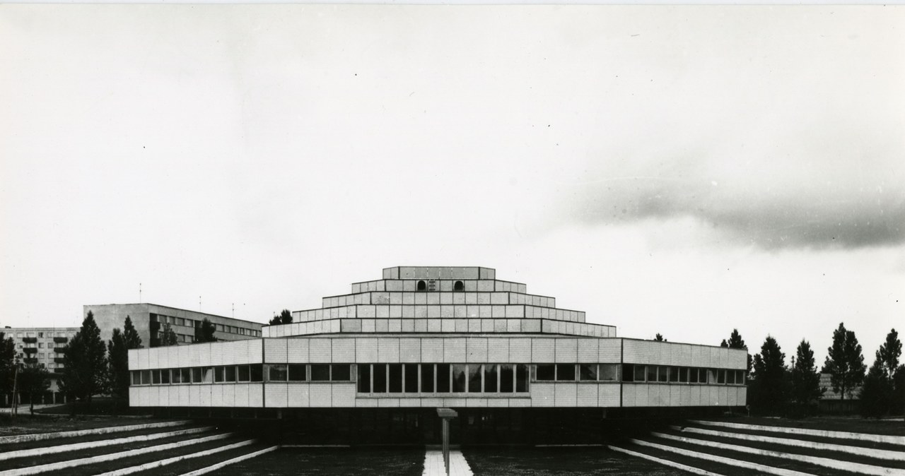 Budynek administracyjny kołchozu KEK, obecnie Okta Centrum, Rapla (Estonia, dawny ZSRR), proj. Toomas Rein, 1977 /Eesti Arhitektuurimuuseum (Tallinn) /materiały prasowe