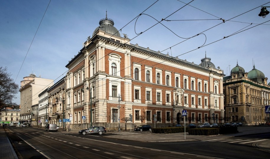Budynek Akademii Sztuk Pięknych im. Jana Matejki w Krakowie (zdjęcie z lutego 2021 r.) /Łukasz Gagulski  /PAP