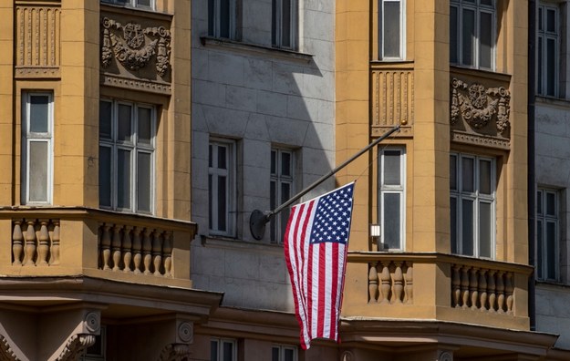 Budynek amerykańskiej ambasady w Moskwie /Sergei Ilnitsky /PAP/EPA