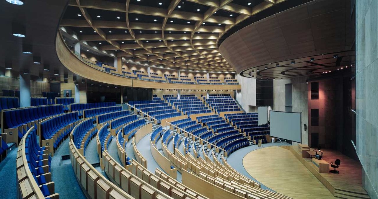 Budynek Auditorium Maximum Uniwersytetu Jagiellońskiego /Wojciech Kryński    /Agencja FORUM