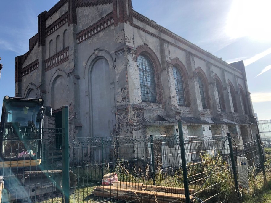 Budynek dawnej łaźni Gwarek /Anna Kropaczek /RMF FM