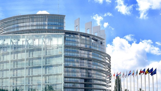 Budynek parlamentu w Strasburgu /Roses Nicolas/ABACA/Abaca/ /PAP/EPA