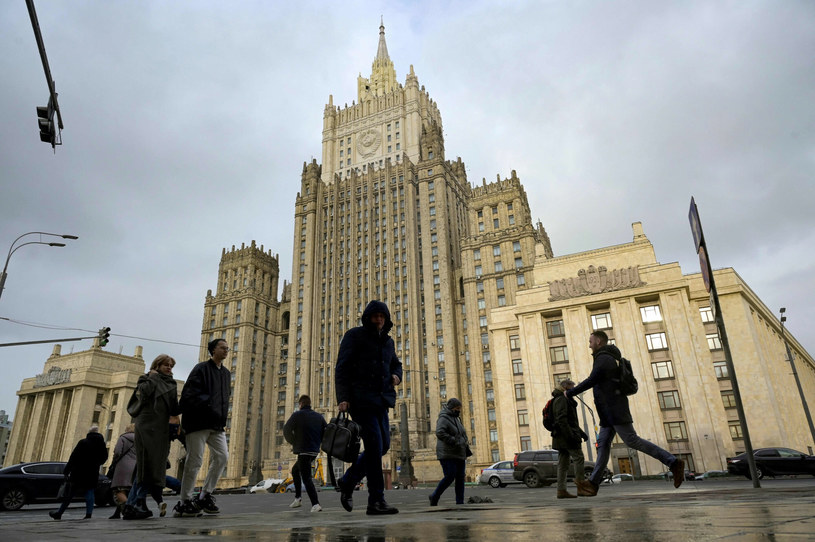Budynek rosyjskiego ministerstwa spraw zagranicznych /NATALIA KOLESNIKOVA/AFP/East News /East News