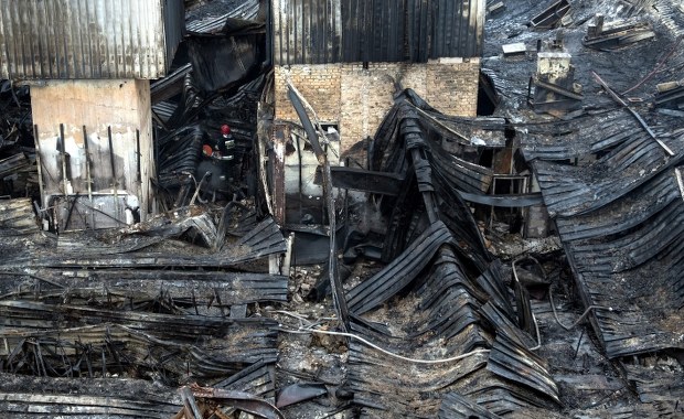 Budynek spalonej galerii handlowej w Tczewie trzeba będzie rozebrać