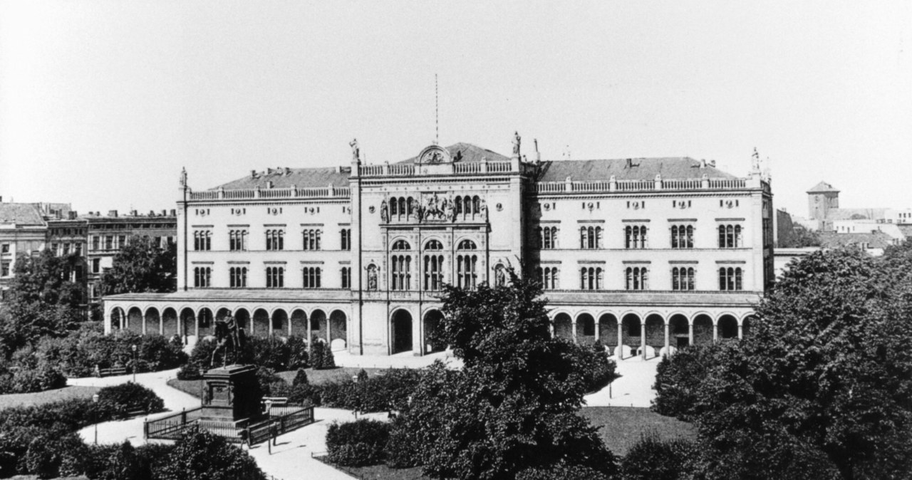 Budynek Uniwersytetu Albrechta zaprojektowany w XIX w. przez Friedricha Augusta Stülera (fot. 1900) /AKG Images /East News