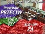 Budżet 2004 w Sejmie /RMF FM