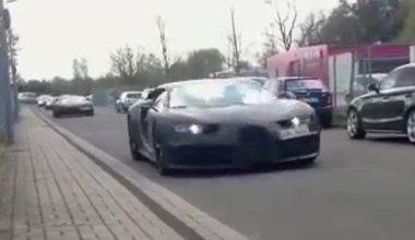 Bugatti Chiron przyłapany na ulicy!