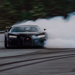 Bugatti Chiron w poślizgu kontrolowanym. To wideo robi wrażenie 