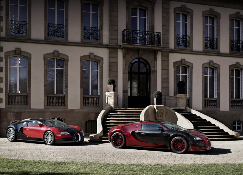 Bugatti Veyron La Finale i pierwszy egzemplarz Veyrona /Bugatti