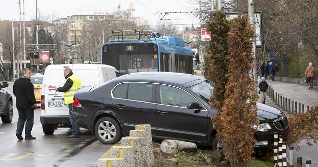 Bułgaria jest na czele unijnej statystyki wypadków drogowych. Nz. wypadek w Sofii /&copy;123RF/PICSEL