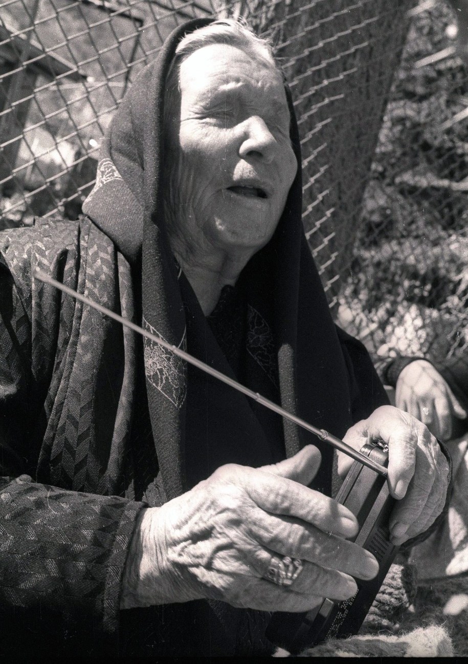 Bułgarska mistyczka Baba Wanga /	VIKTOR GILOTAY /PAP/EPA