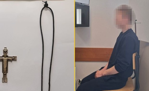 Bulwersujący atak na zakonnicę. Zerwał jej krzyż i rzucił na ziemię