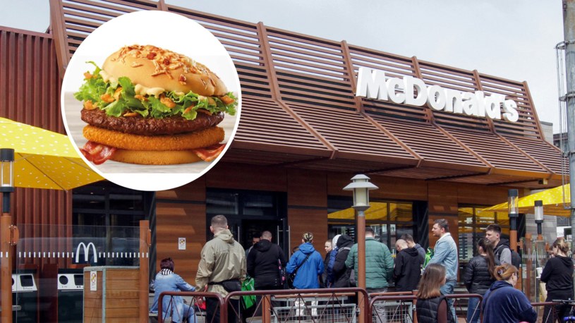 Burger Drwala wrócił do menu sieci McDonald's. W tym roku cena się nie zmieniła /McDonald's / materiały prasowe, MYKOLA MIAKSHYKOV / NurPhoto / NurPhoto via AFP /