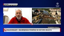 Burmistrz Głuchołaz w ''Gościu Wydarzeń'' o trudnej sytuacji w mieście: Za dwa miesiąca może spaść pierwszy śnieg