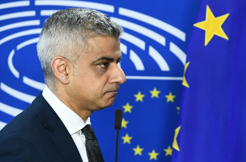 Burmistrz Londynu Sadiq Khan /EMMANUEL DUNAND /AFP