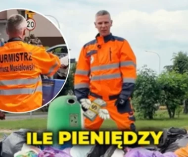 Burmistrz nagrał, jak sortuje śmieci. Straty gmin? 15 tys. rocznie za kosz