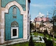 Bursa, Zielony grobowiec sułtana Mehmeta I i zielony meczet, XV w., Turcja /Encyklopedia Internautica