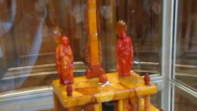 Bursztynowe cuda na wystawie w Łodzi