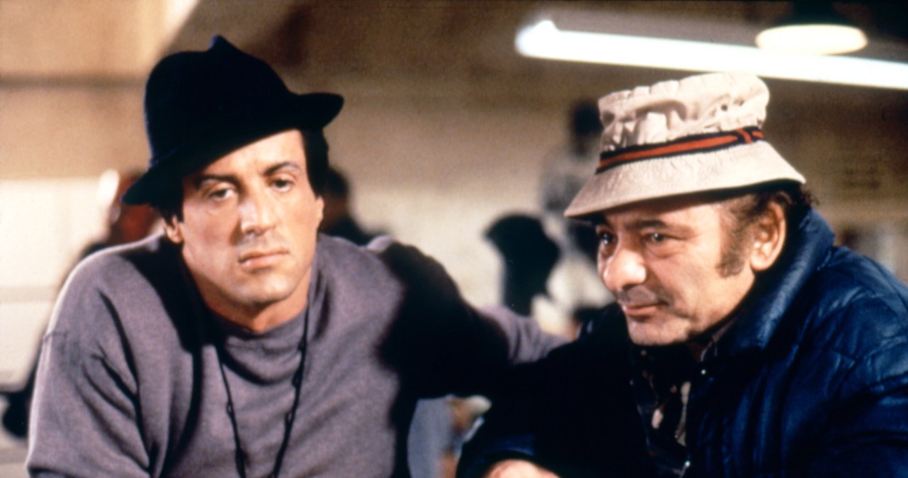 Burt Young i Sylvester Stallone w 1990 roku /Sunset Boulevard/Corbis via Getty Images /Getty Images