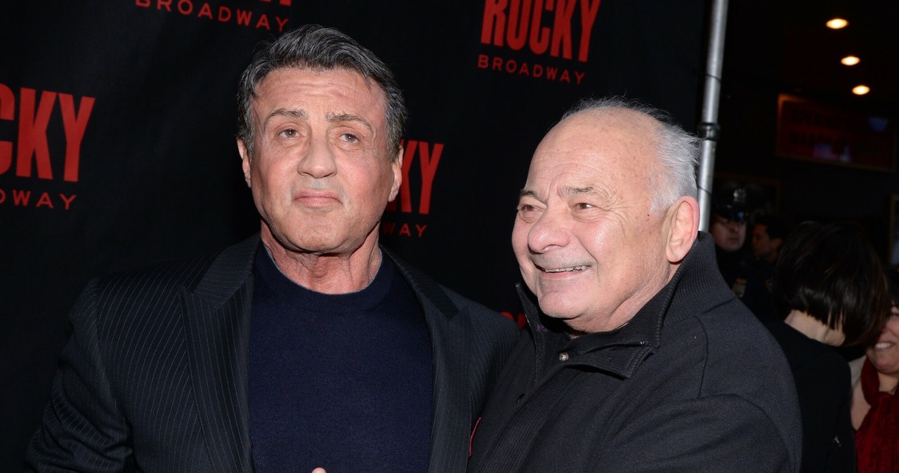 Burt Young i Sylvester Stallone w 2014 roku /Anthony Behar/Sipa USA/East News /East News